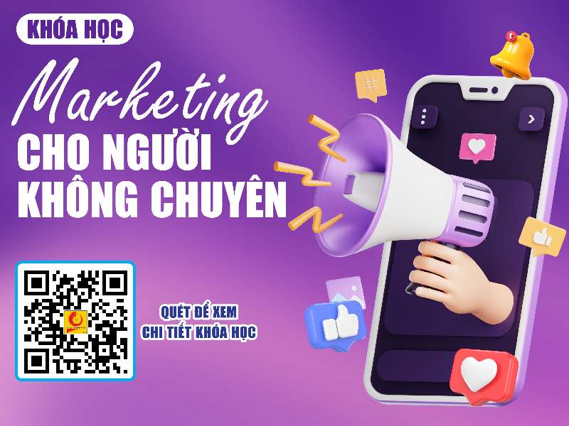 MARKETING CHO NGƯỜI KHÔNG CHUYÊN